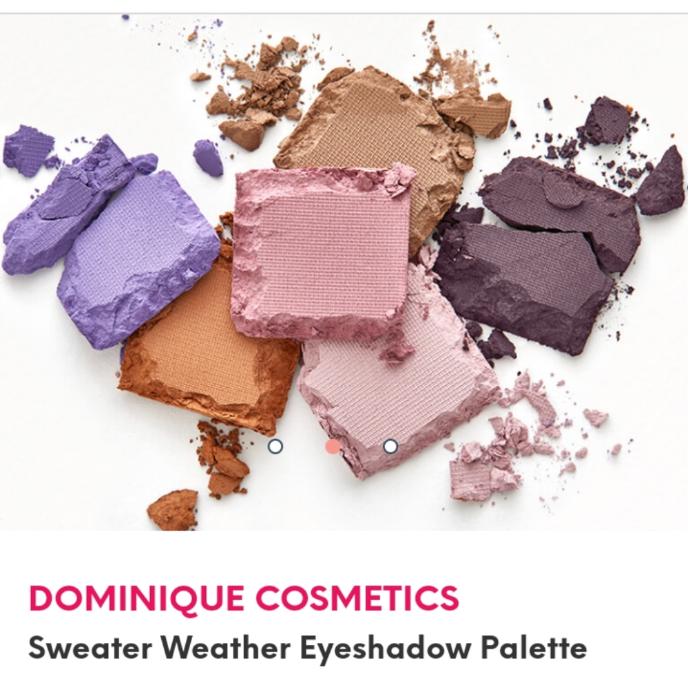 🆕SWEATER WEATHER🆕 DOMINIQUE COSMETICS palette - Picture 3 of 4